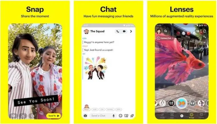 Features of Snapchat Mod APK Image