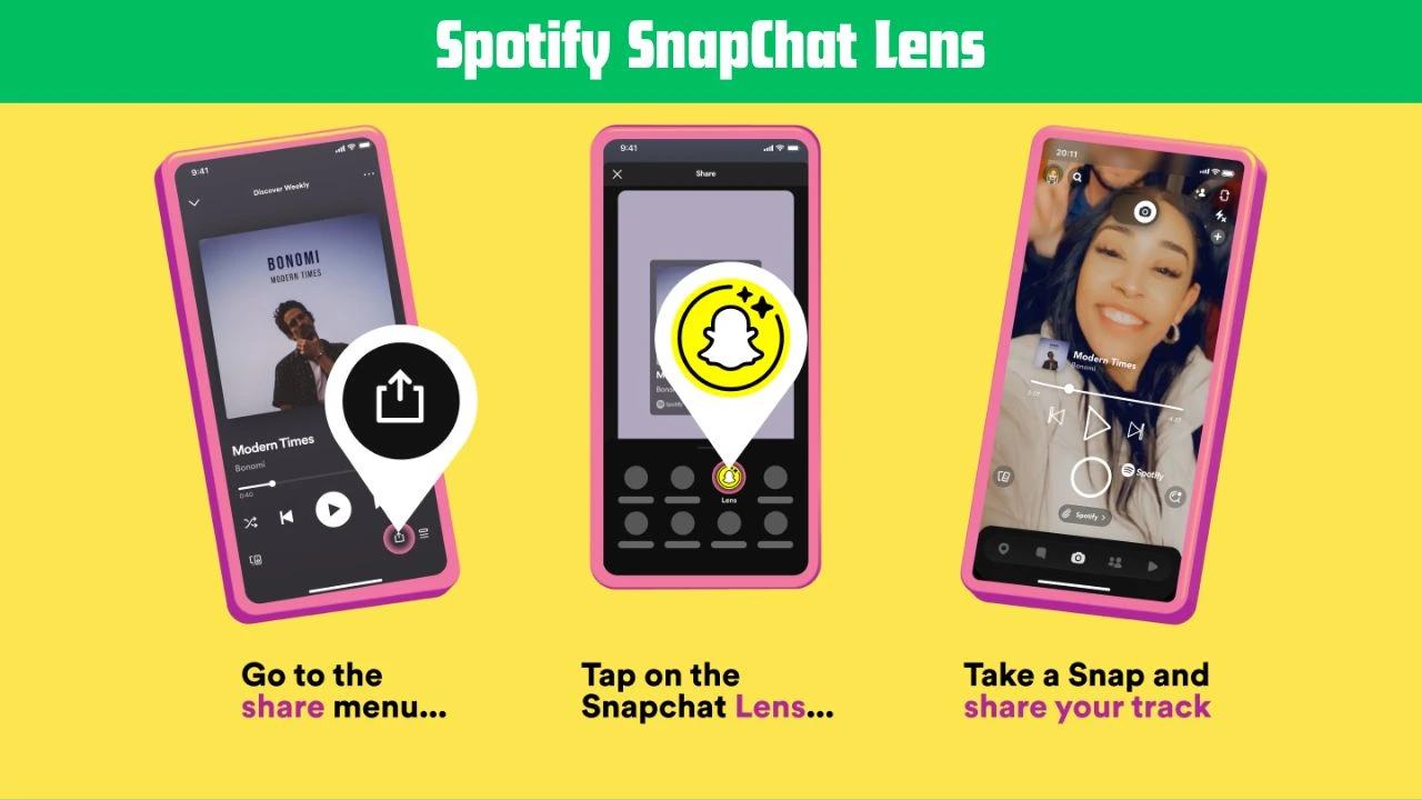 connect spotify with snap